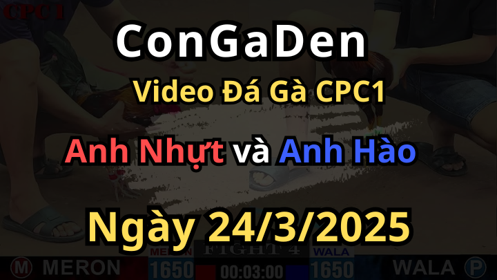 Trận hòa đẳng cấp của 2 anh CPC1 24/3/2025